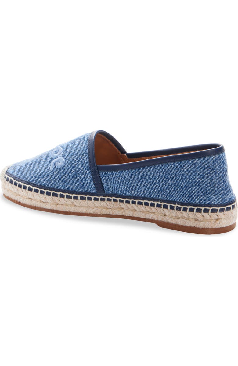 Chloé Isla Denim Espadrille, Alternate, color, Denim