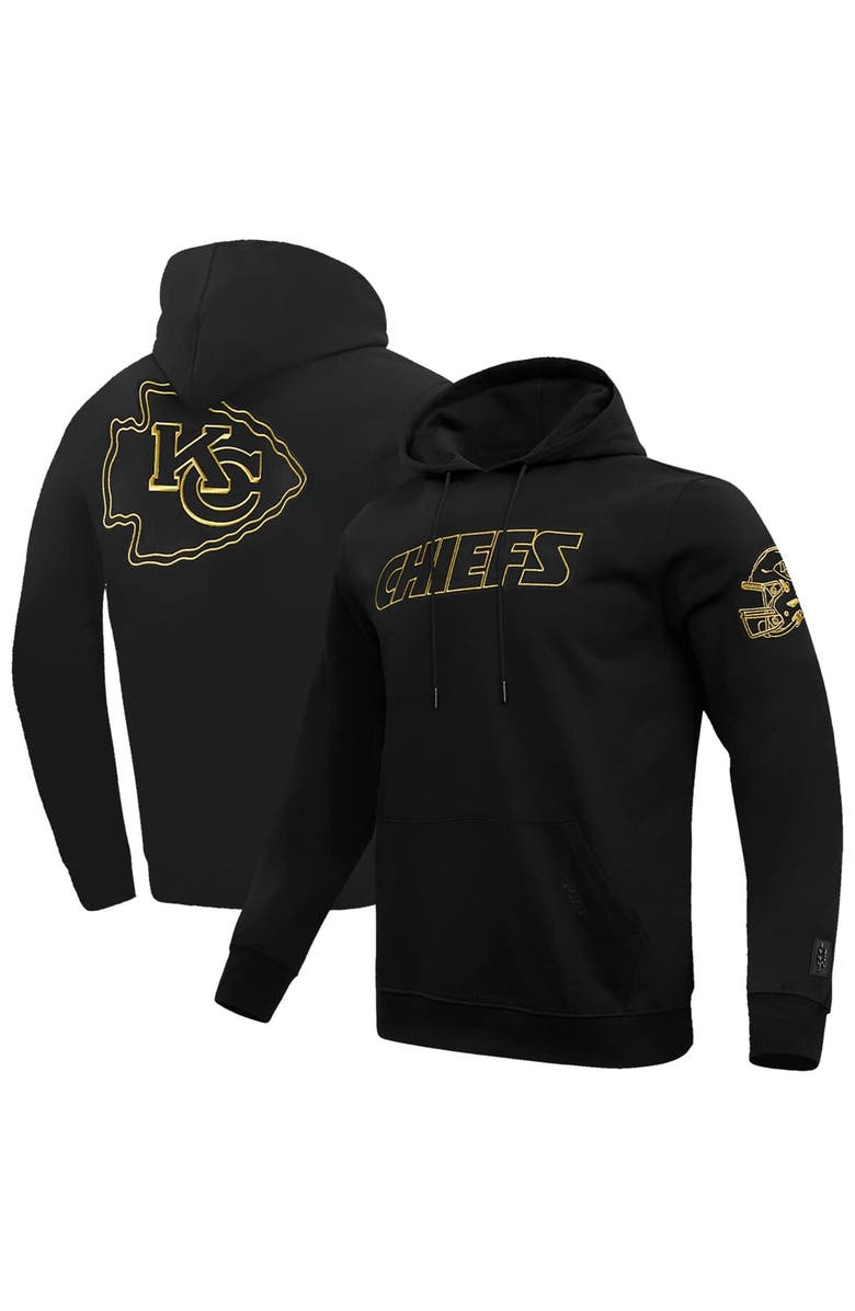 PRO STANDARD Men's Pro Standard Black Kansas City Chiefs Classic Chenille Pullover Hoodie, Main, color,