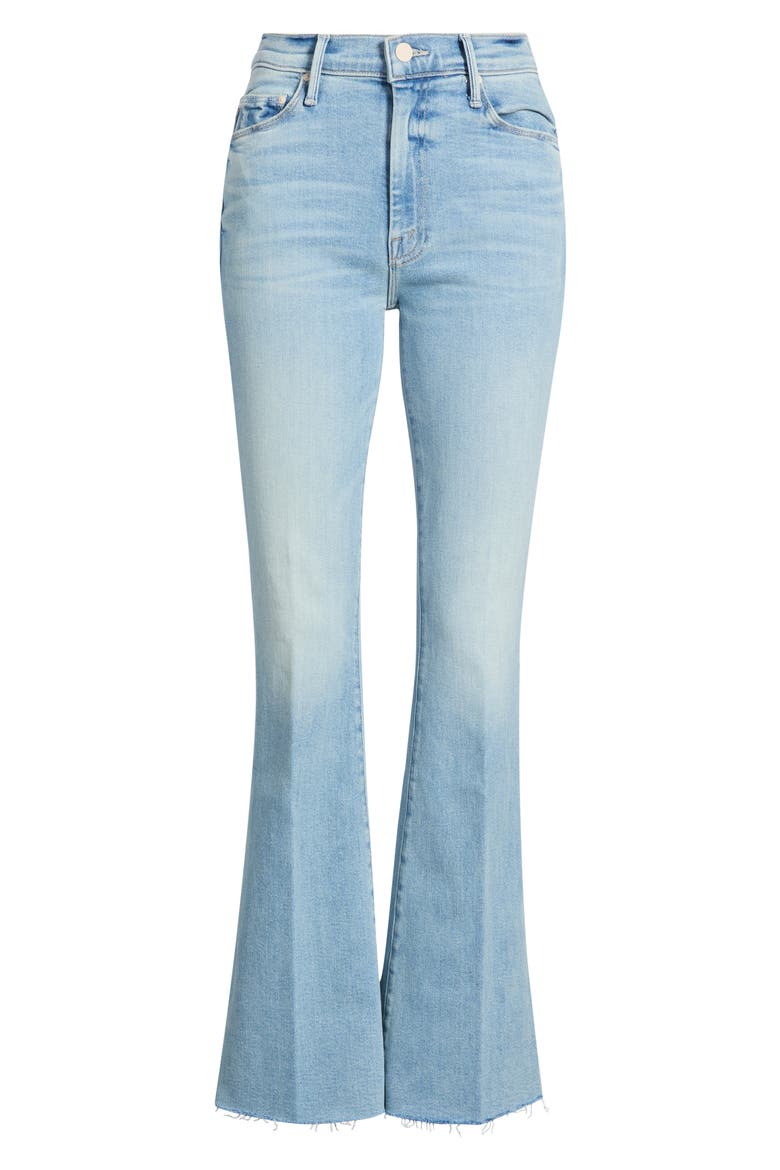 The Weekend Fray Hem Bootcut Jeans, Alternate, color, WISH UPON