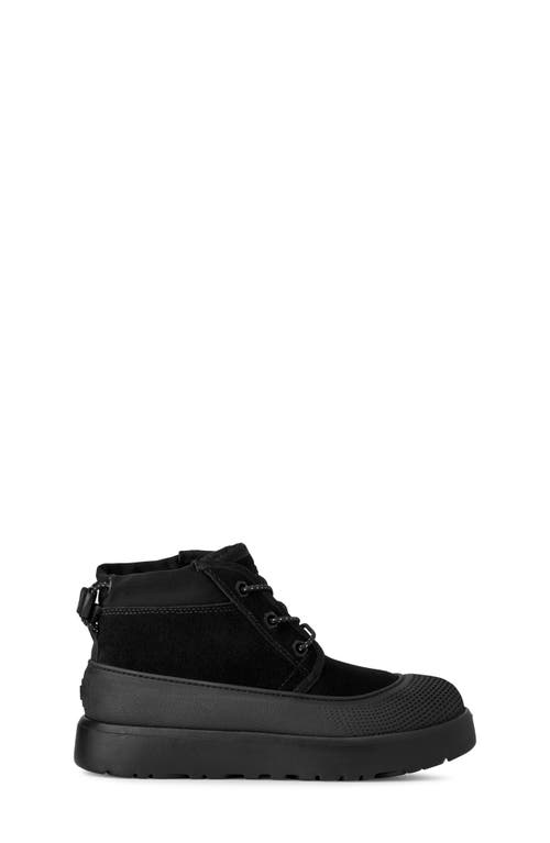Ugg(r) Kids' Neumel Waterproof Hybrid Boot In Black