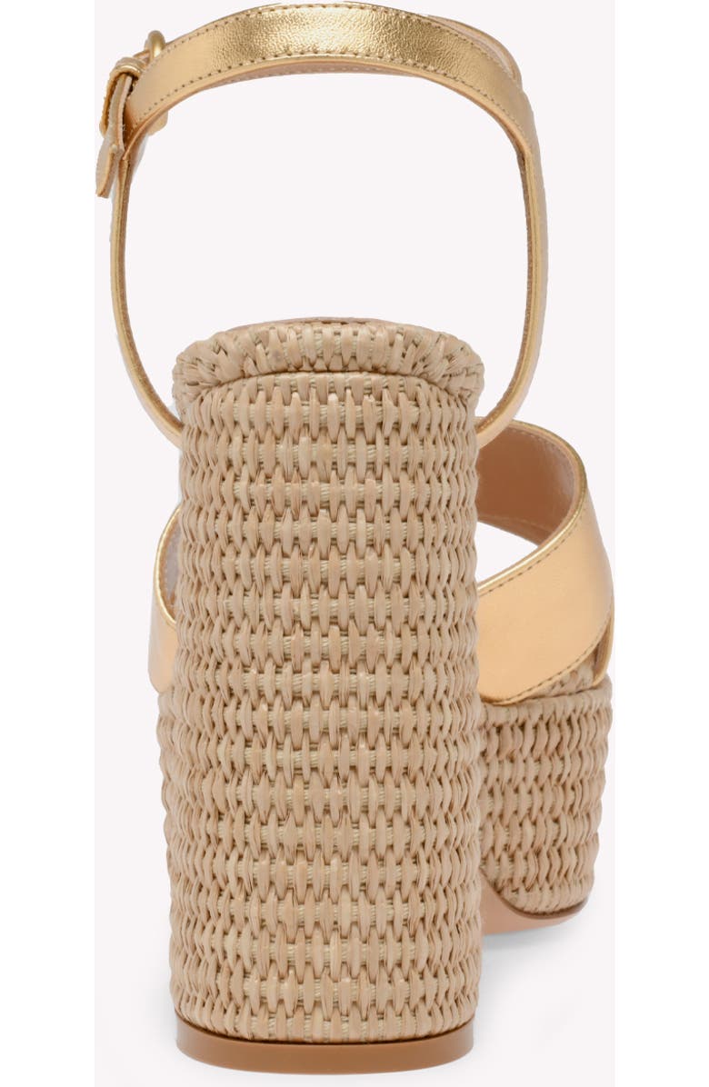 Gianvito Rossi Bebe Sandals, Alternate, color, Metallic Gold