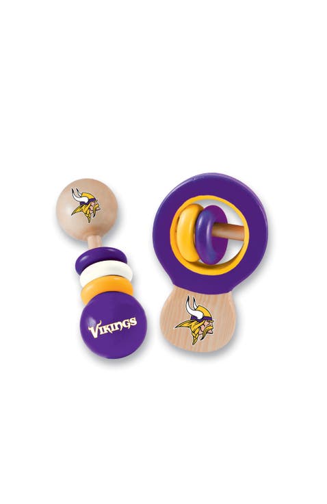 Minnesota Vikings Baby Rattles 2-Pack