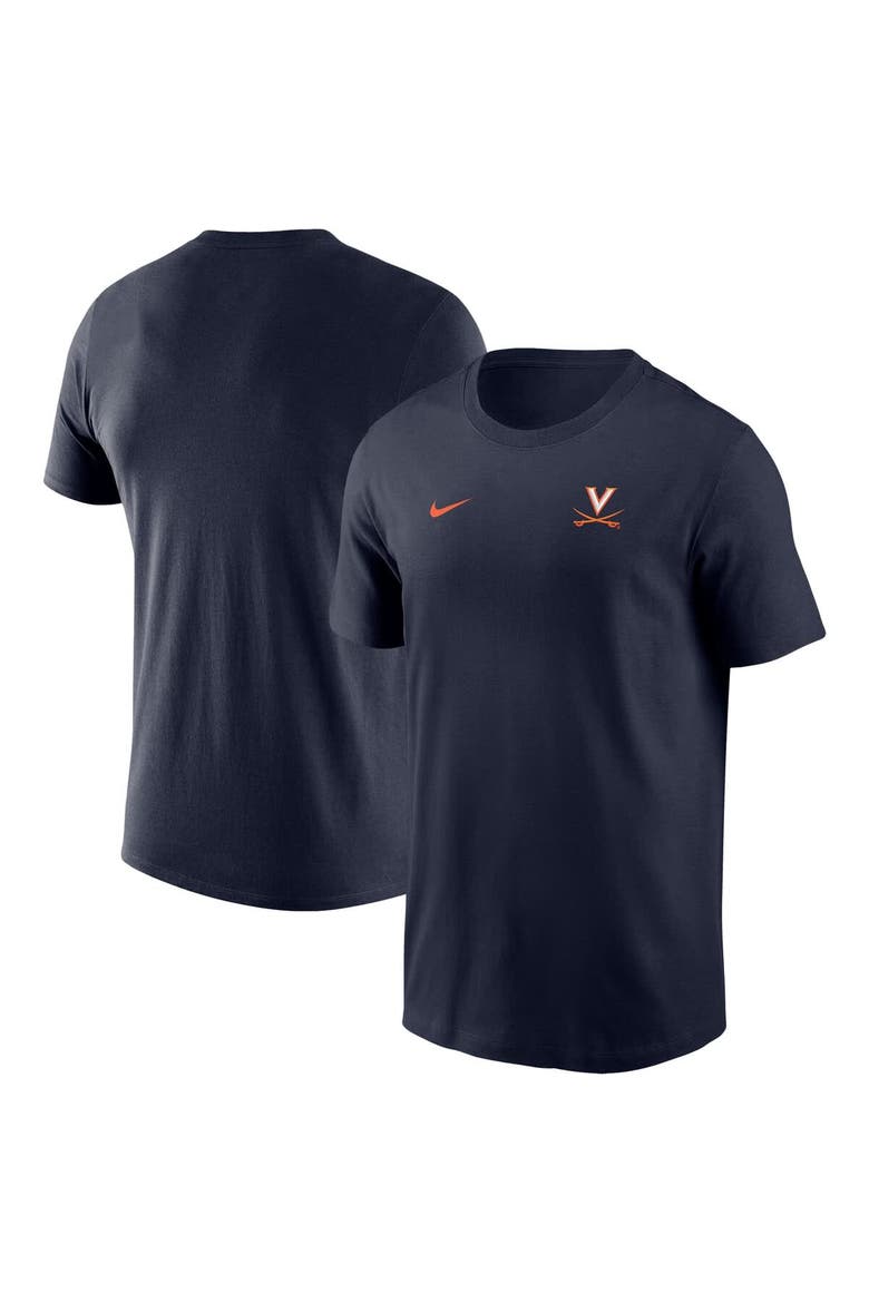 Men's Nike Navy Virginia Cavaliers 2025 Sideline Legend Performance T-Shirt, Alternate, color, Navy
