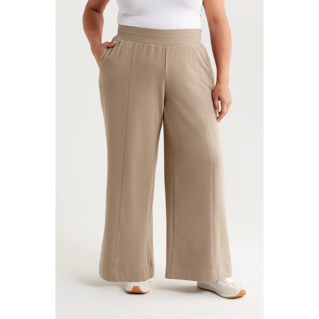 Wit & Wisdom Skyrise Pintuck Palazzo Pants In Neutral