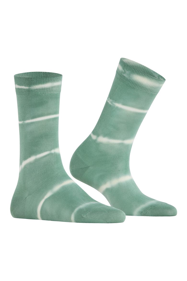 Wave Bond Organic Cotton Blend Crew Socks, Alternate, color, SAGE