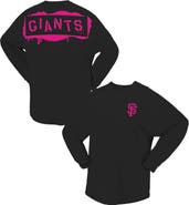 FANATICS Women's Fanatics  Black San Francisco Giants Neon Jersey Long Sleeve T-Shirt