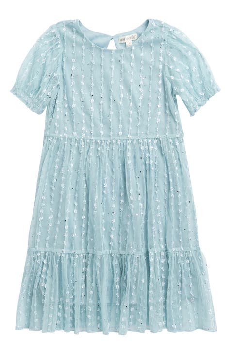 Kids' Mesh Babydoll Dress (Little Kid)