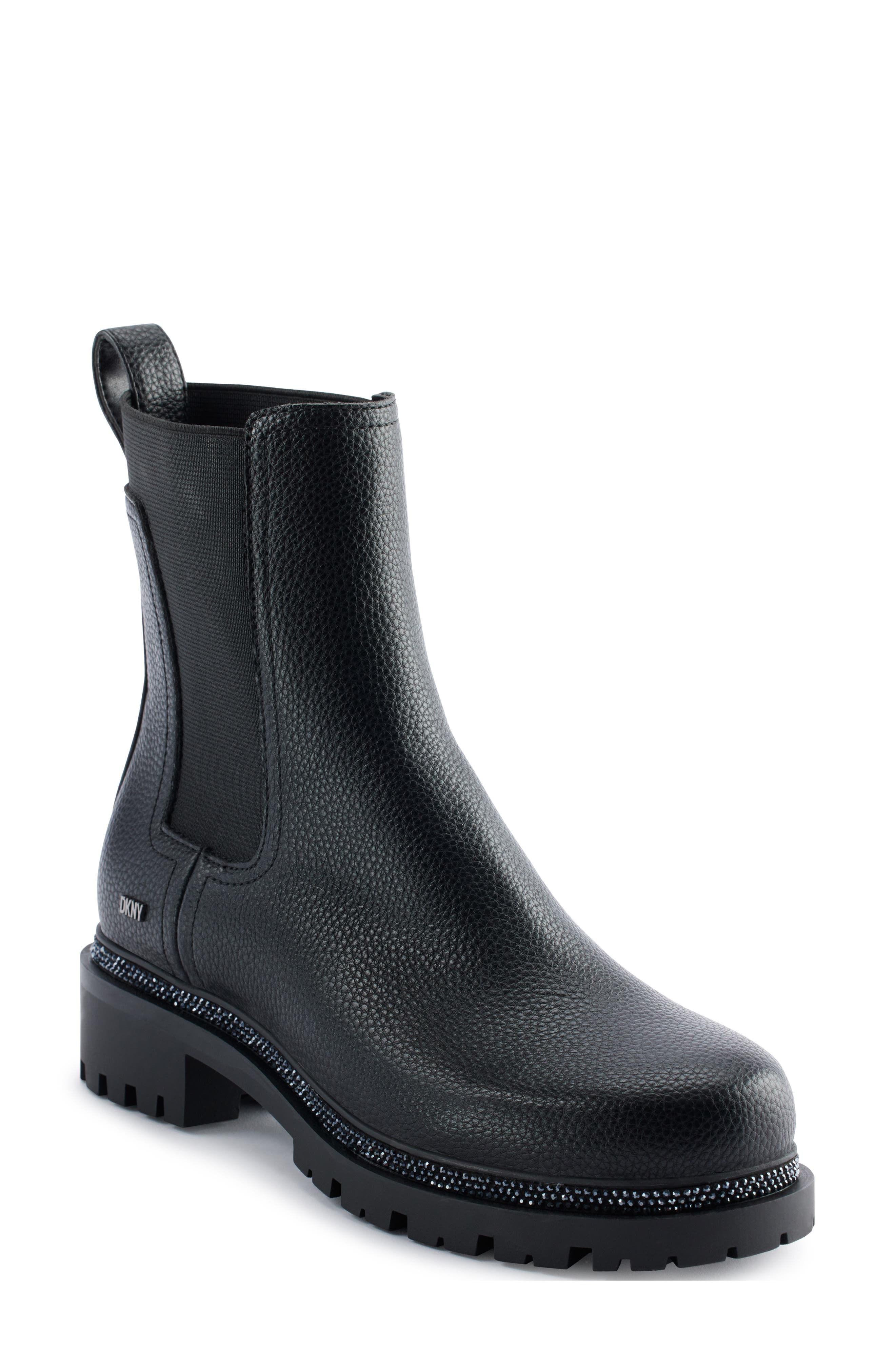 DKNY Rick Platform Chelsea Boot, Main, color, Blk - Black