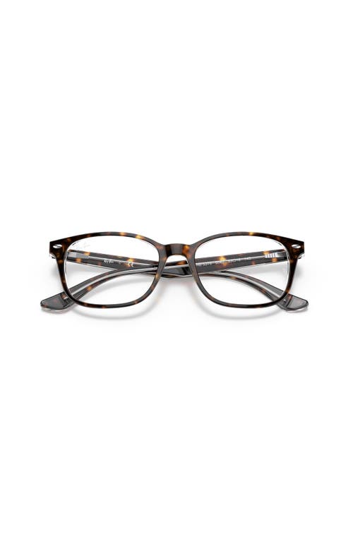 Ray Ban Ray-ban 56mm Square Optical Glasses In Multi