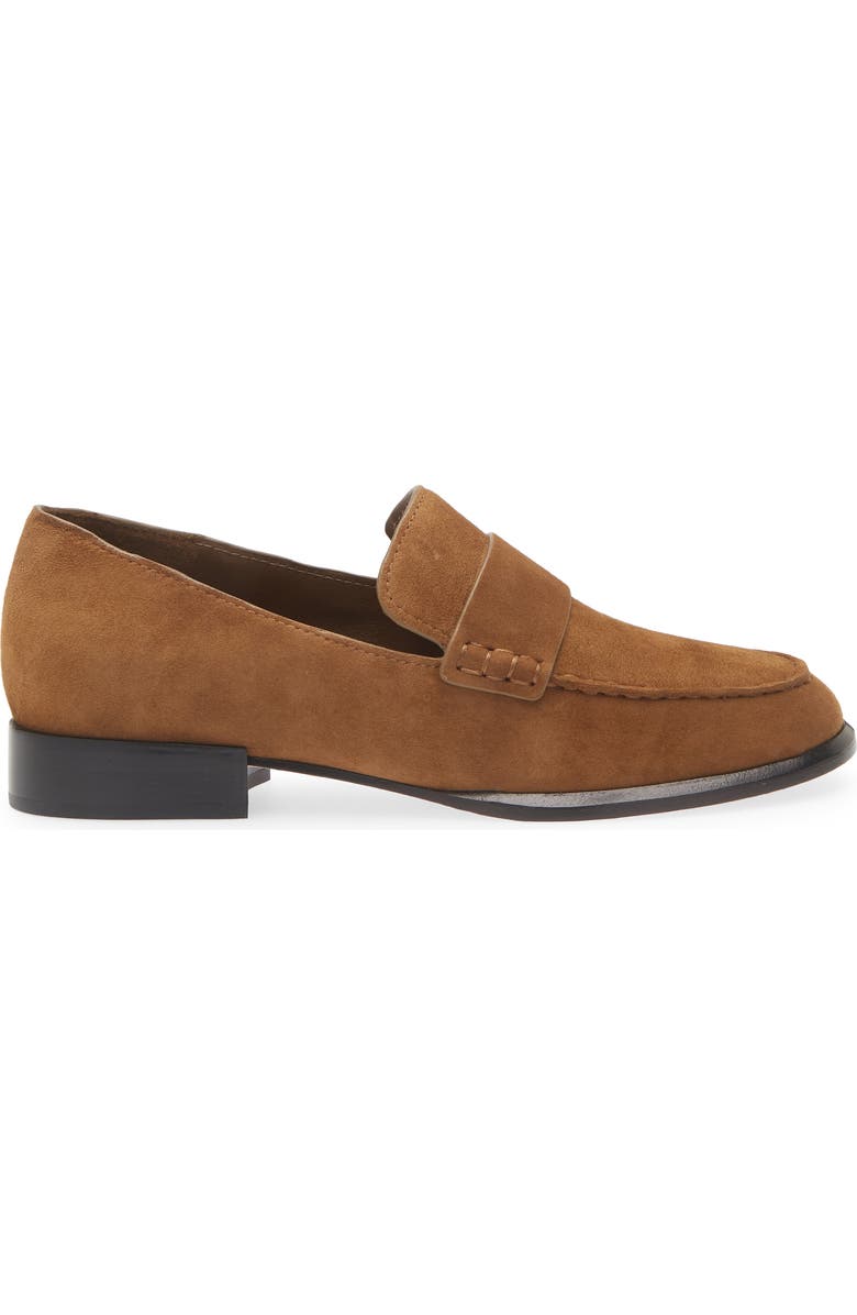 Vince Nelli Leather Loafer, Alternate, color, Elmwood