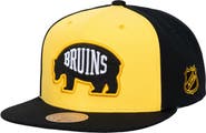 Mitchell & Ness Men's Mitchell & Ness Gold Boston Bruins Legendary Away Snapback Hat