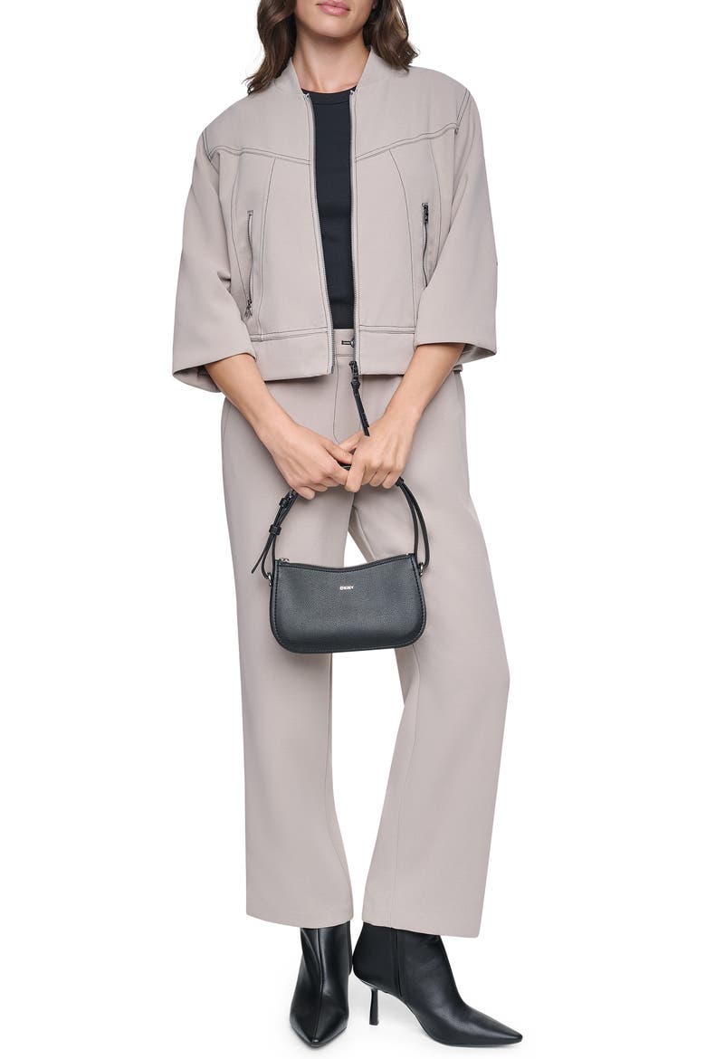 Contrast Stitch Jacket, Alternate, color, PUTTY