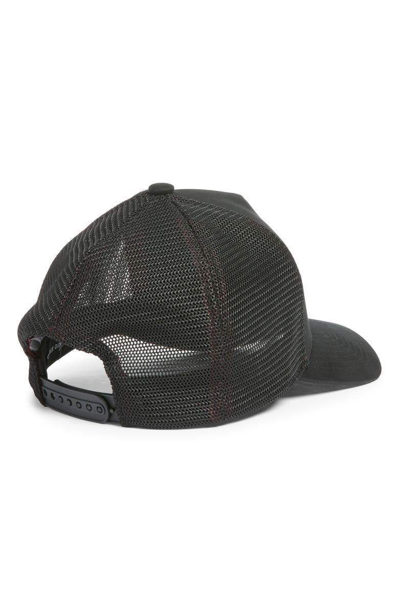 SANTO STUDIO FlexFit Snapback Trucker Hat, Alternate, color, Black