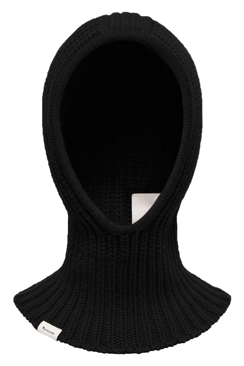 Wool and Cashmere Balaclava, Main, color, BLACK