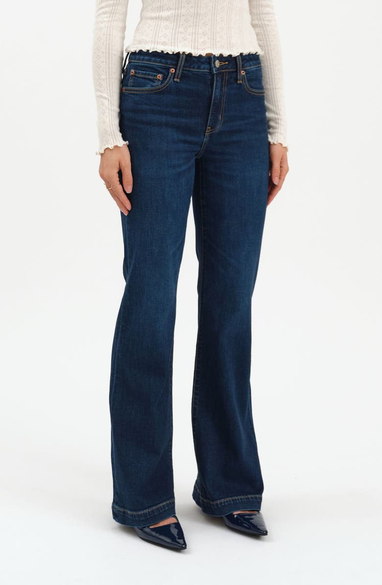 DAZE The Heartbreaker Flare Jeans, Alternate, color, Hit Maker