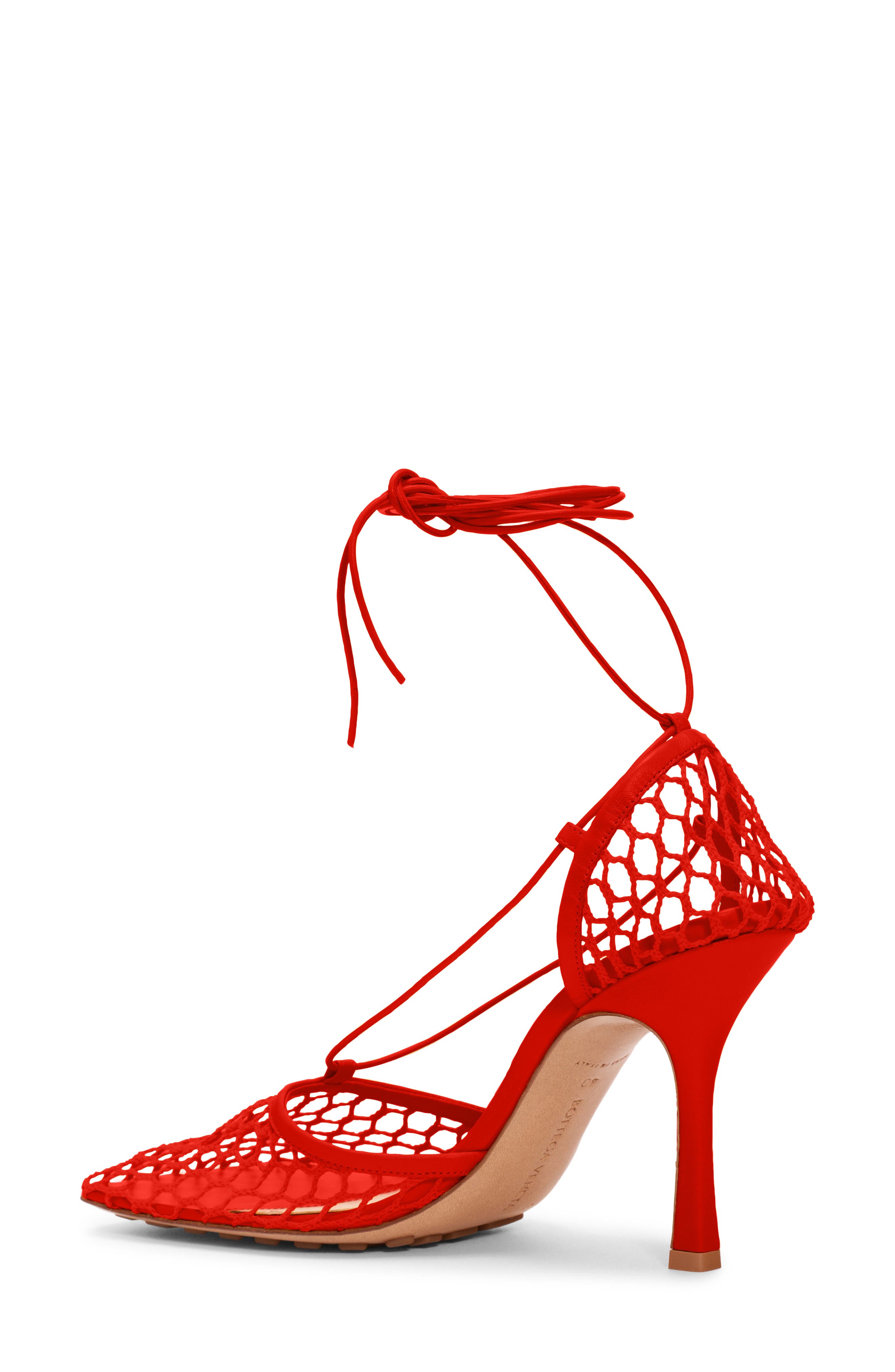 Stretch Sandal, Alternate, color, TOMATO