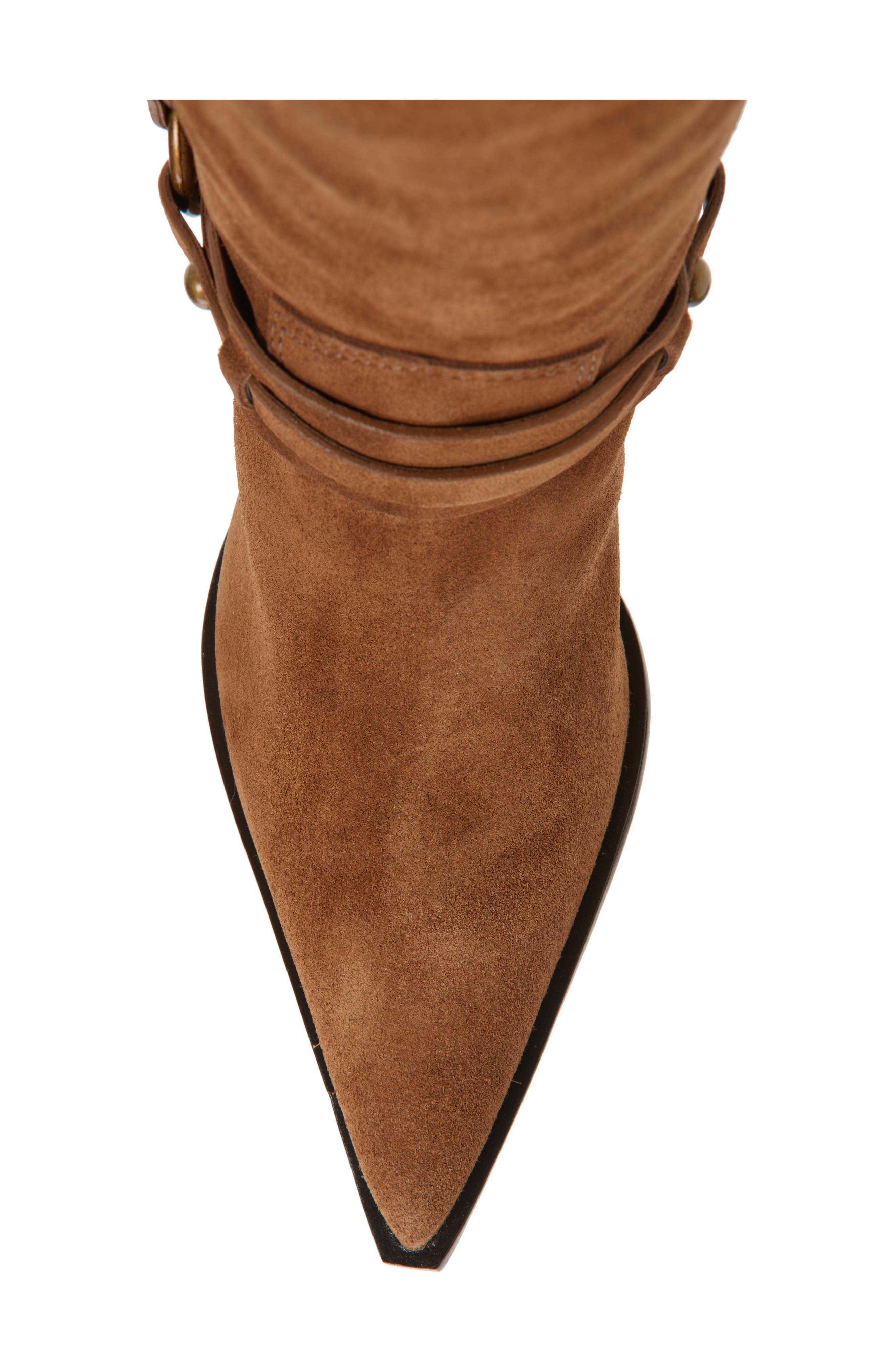 Schutz Maine Up Knee High Buckle Boot, Alternate, color, 