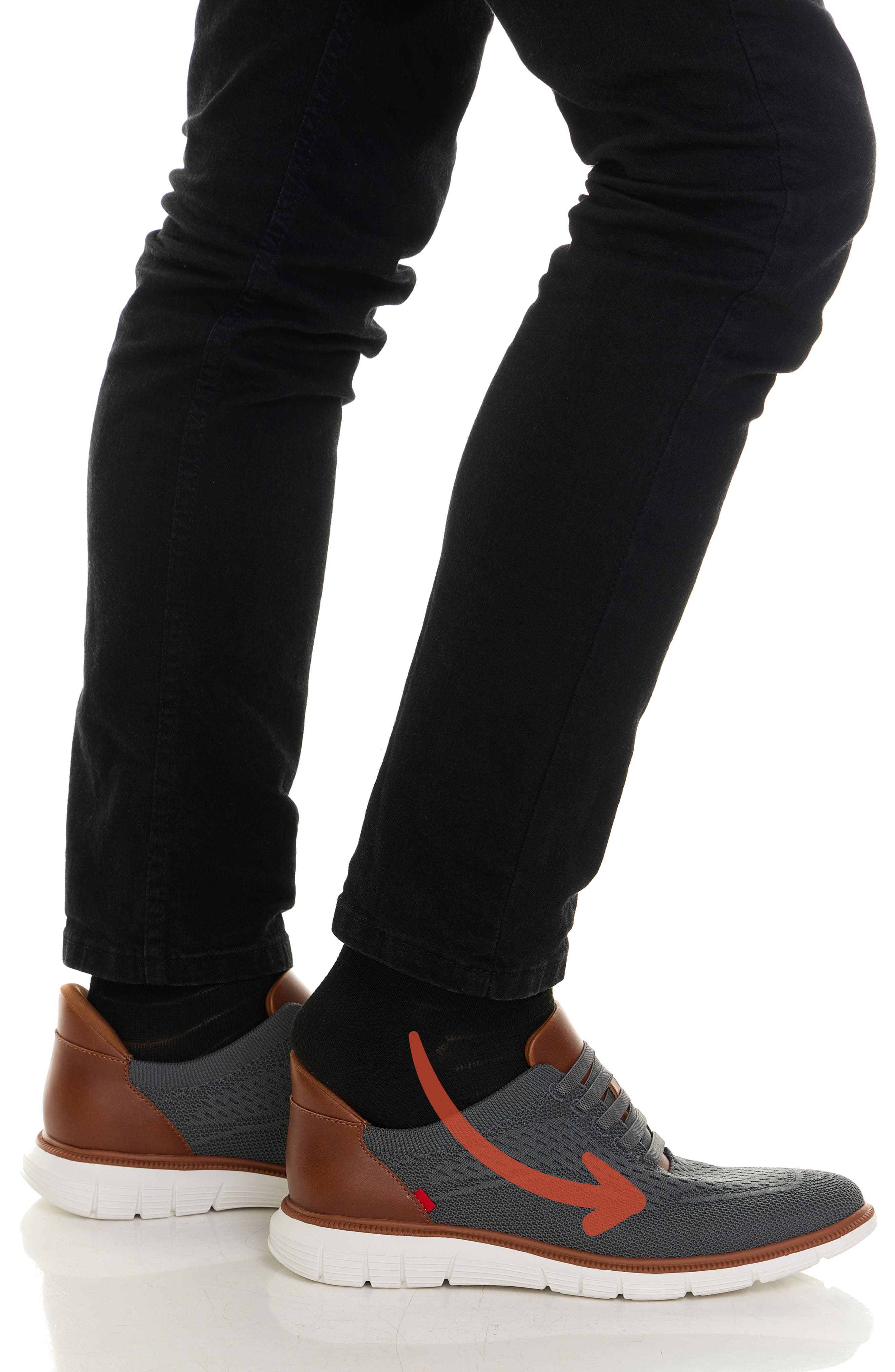 Blackford Street Hands-Free Slip-On Sneaker, Alternate, color, GREY