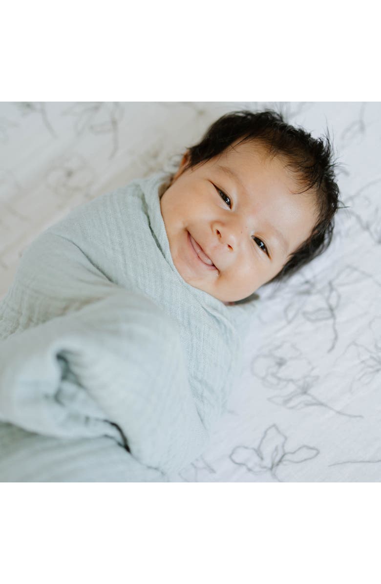 Organic Cotton Muslin Crib Sheet