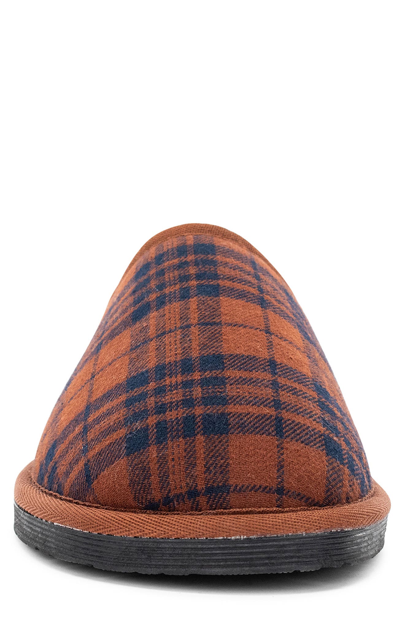 Staheekum Alpine Flannel Scuff Slippers, Alternate, color, Chestnut