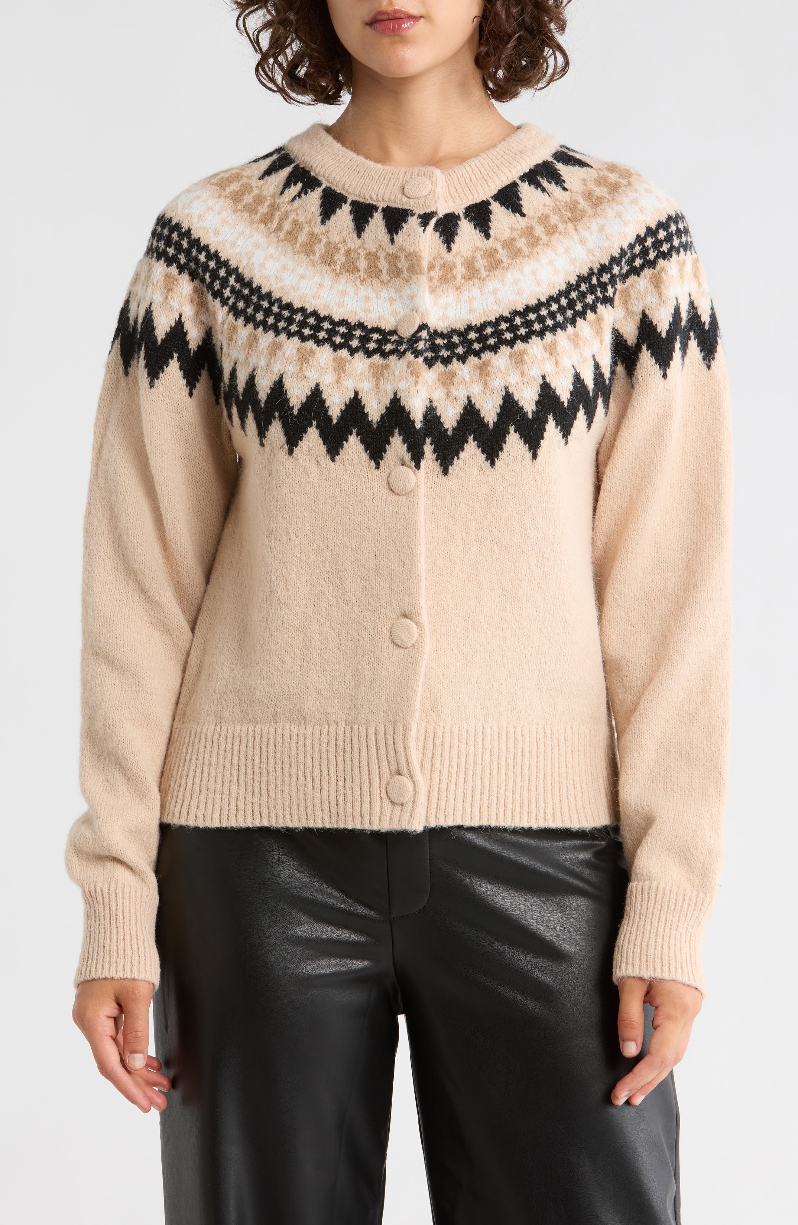 Sanctuary Fair Isle Cardigan