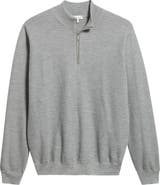 Peter Millar West Merino Wool Quarter Zip Sweater