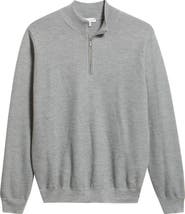 Peter Millar West Merino Wool Quarter Zip Sweater