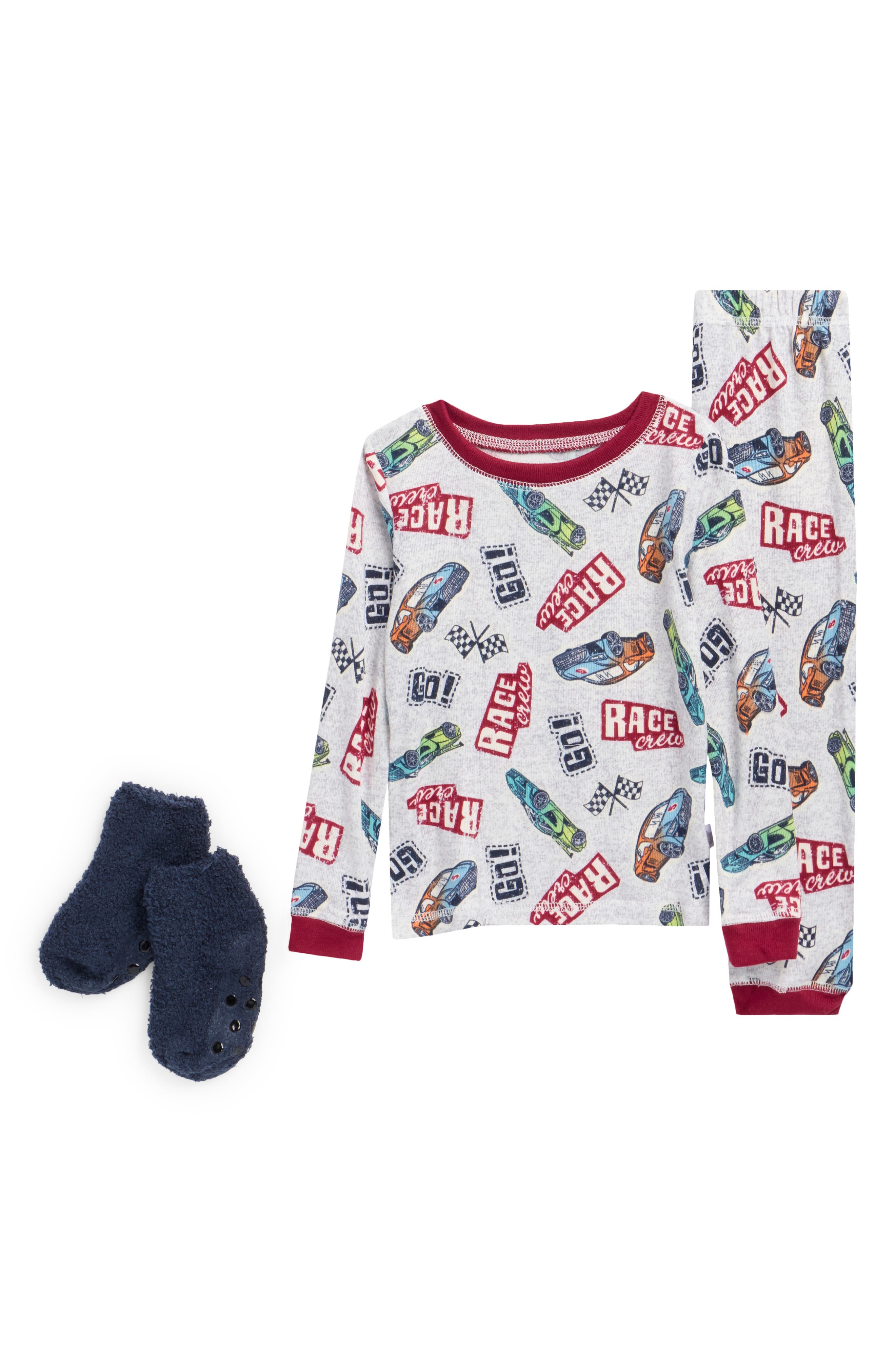 Kids' Race Car Snug Fit Pajamas