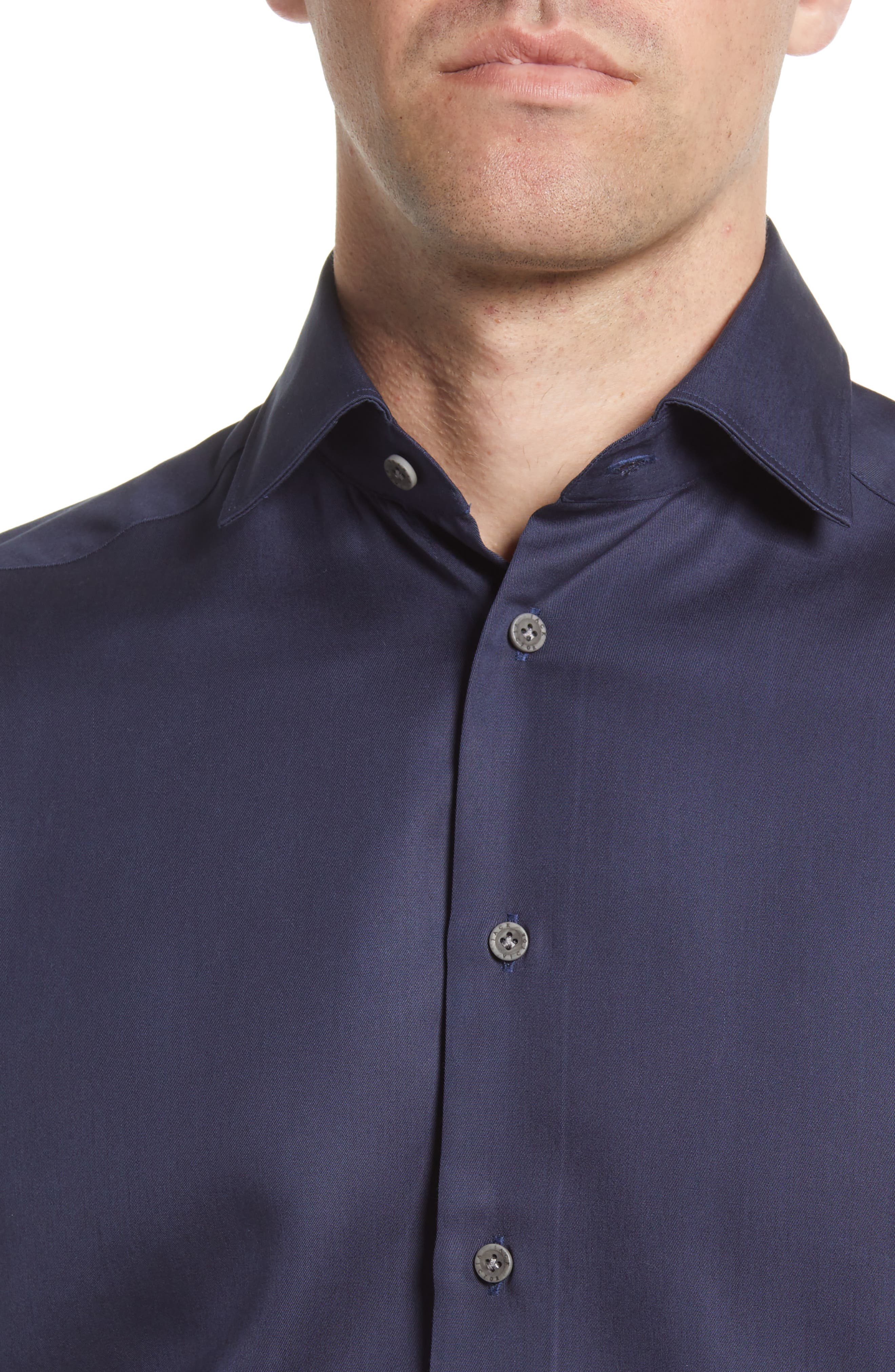 Chambray Button-Up Shirt - image 2