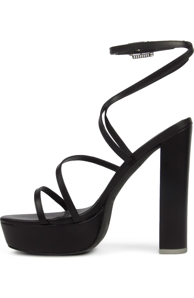 BLACK SUEDE STUDIO Kim Platform Sandal, Alternate, color,