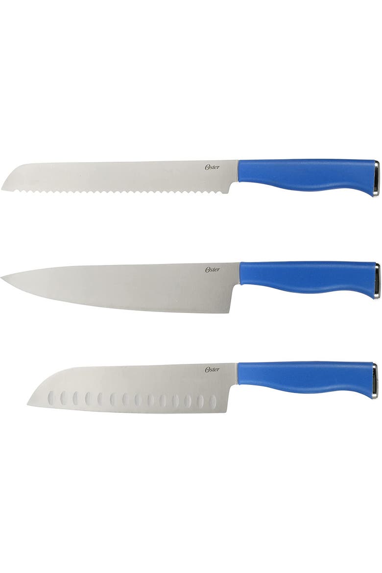 Langmore 15 Piece Stainless Steel Blade Cutlery Set, Alternate, color, Blue