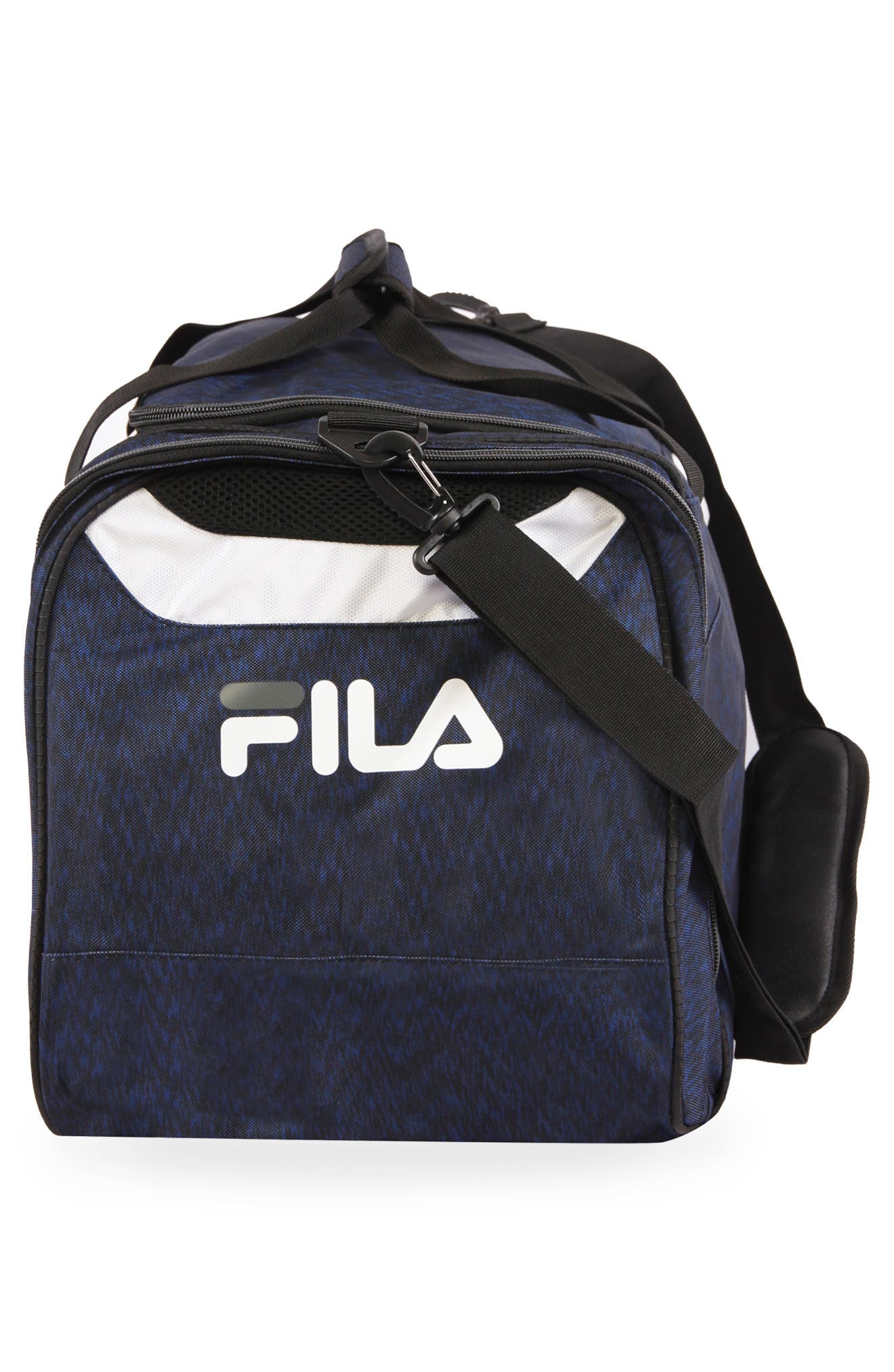 FILA Acer Duffle Bag, Alternate, color, Static Blue