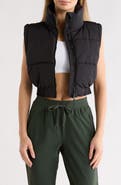Cotton On The Mother Paneled Crop Puffer Vest