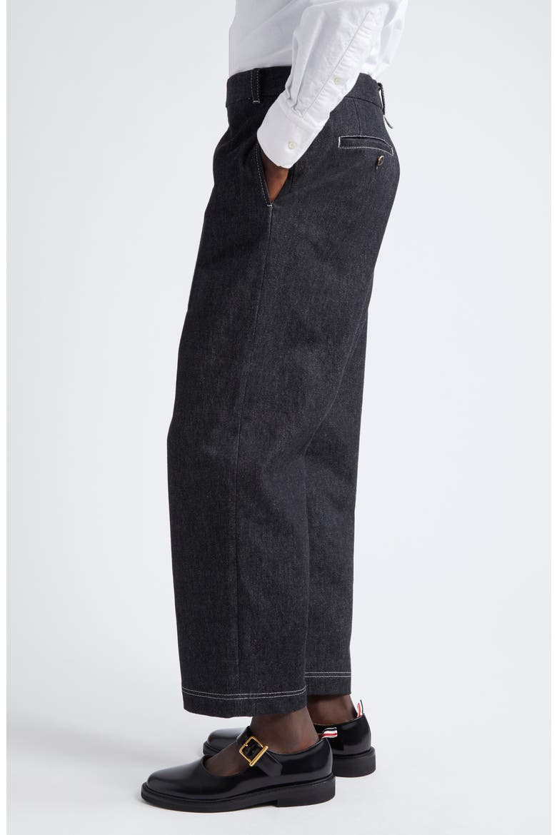 Unconstructed Straight Leg Jeans, Alternate, color, BLACK