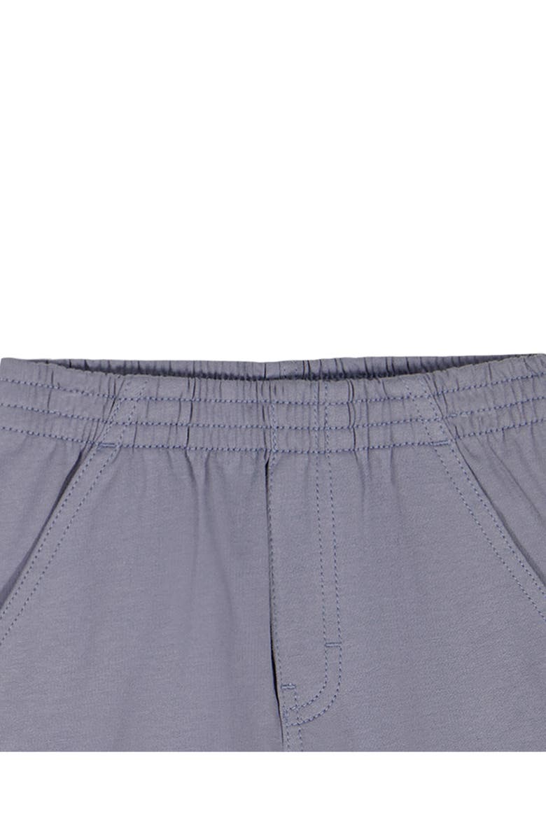 Calvin Klein Kids' Stripe Pocket T-Shirt & Cargo Shorts Set, Alternate, color, Purple Multi