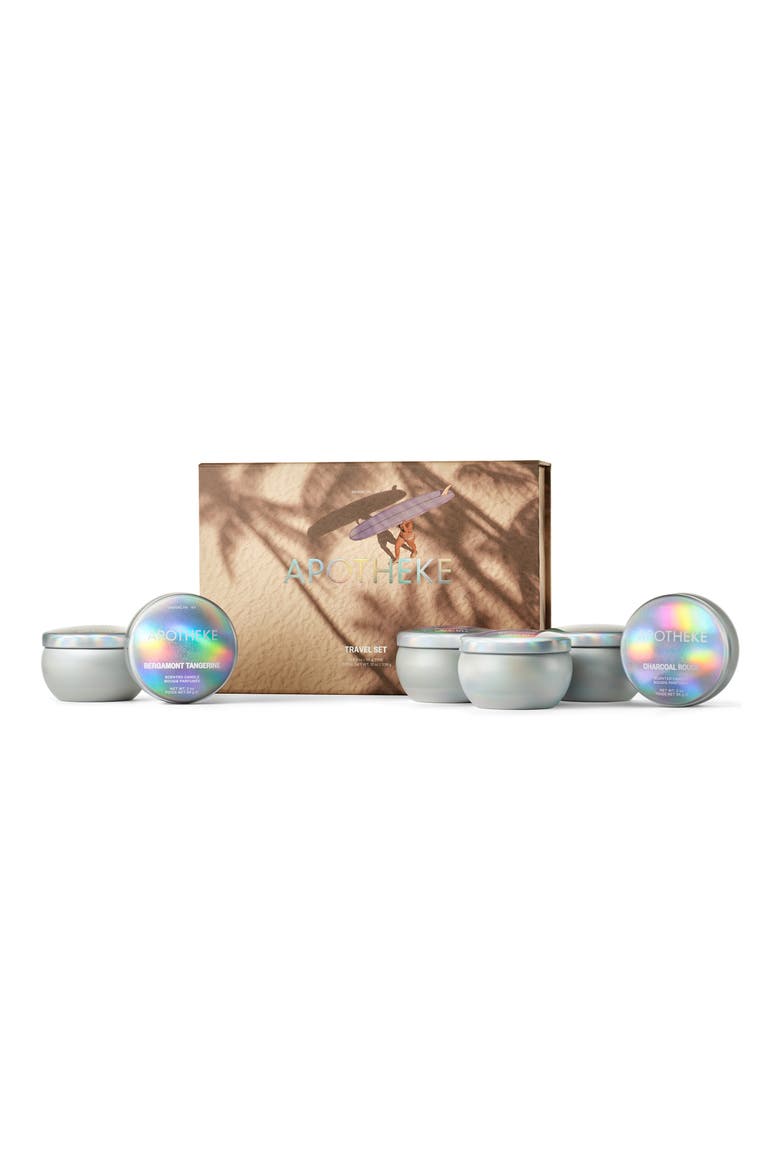 Set of 6 Mini Scented Candle Travel Tins video