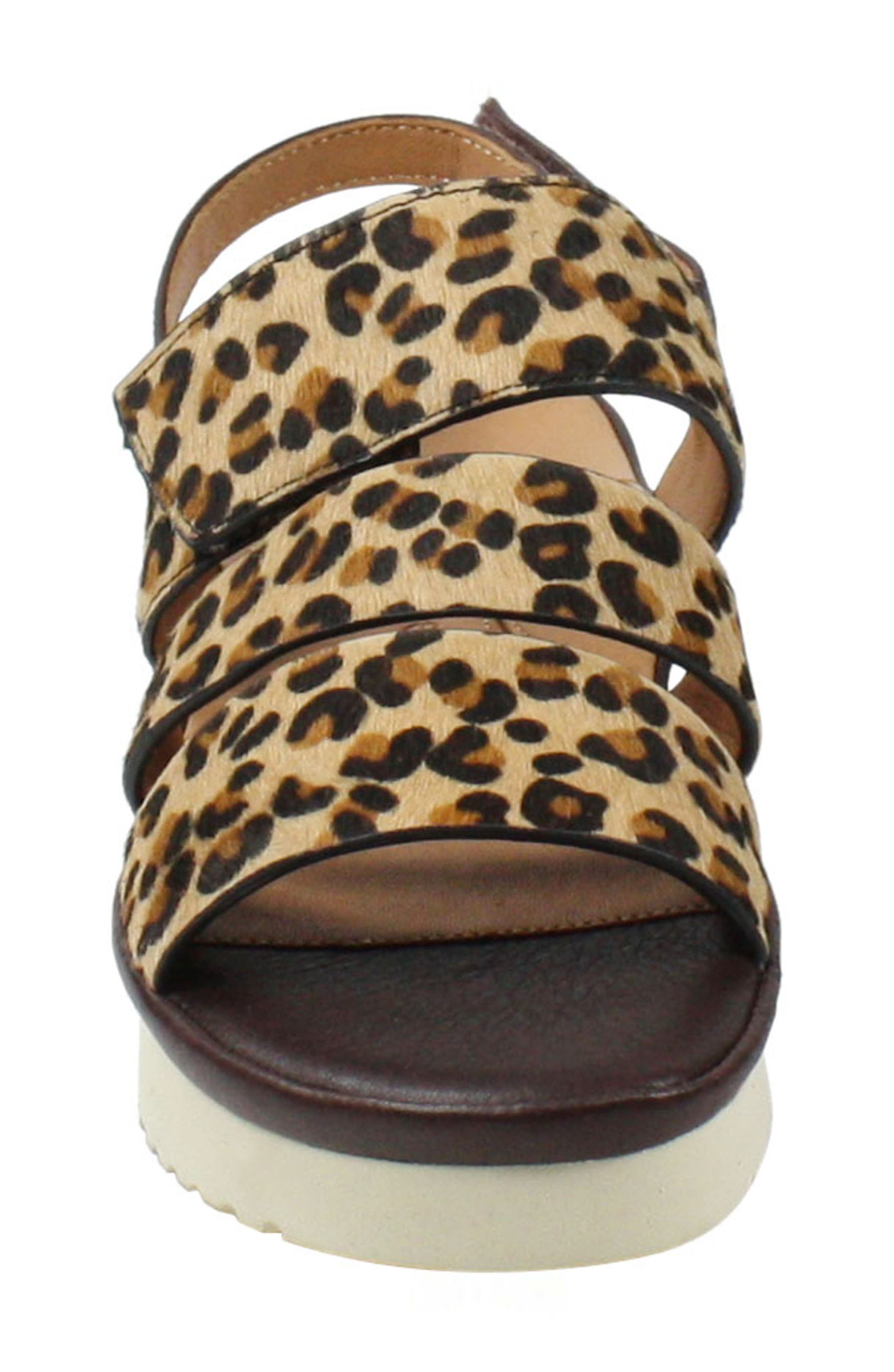 Amelcia Slingback Sandal, Alternate, color, LEOPARD PRINT CALF HAIR