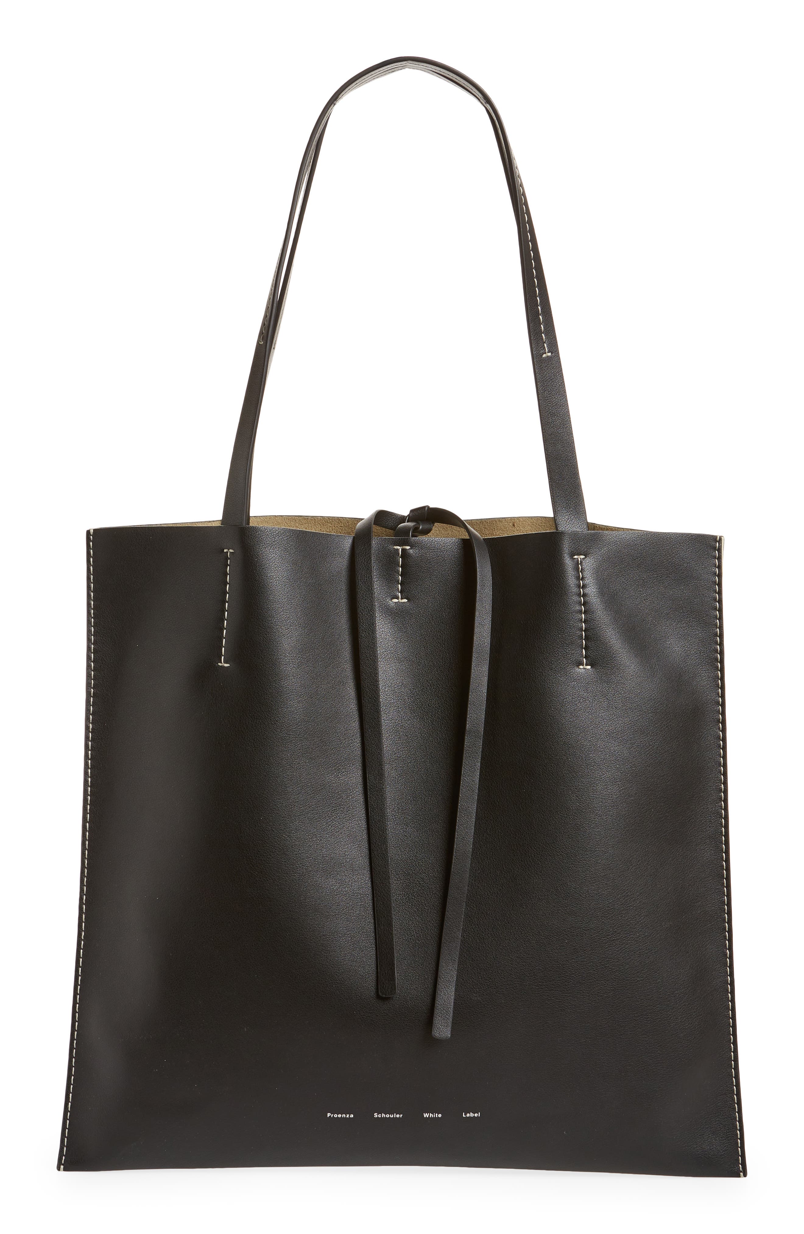 Proenza Schouler White Label Twin Leather Tote, Main, color, 