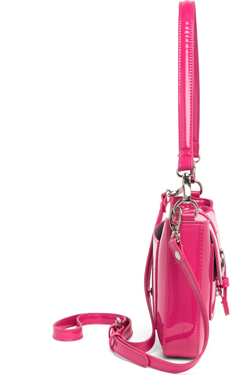 Madden Girl Patent Convertible Shoulder Bag, Alternate, color,