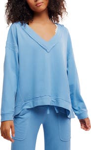 Free People Staycation Oversize Lounge Sweatshirt