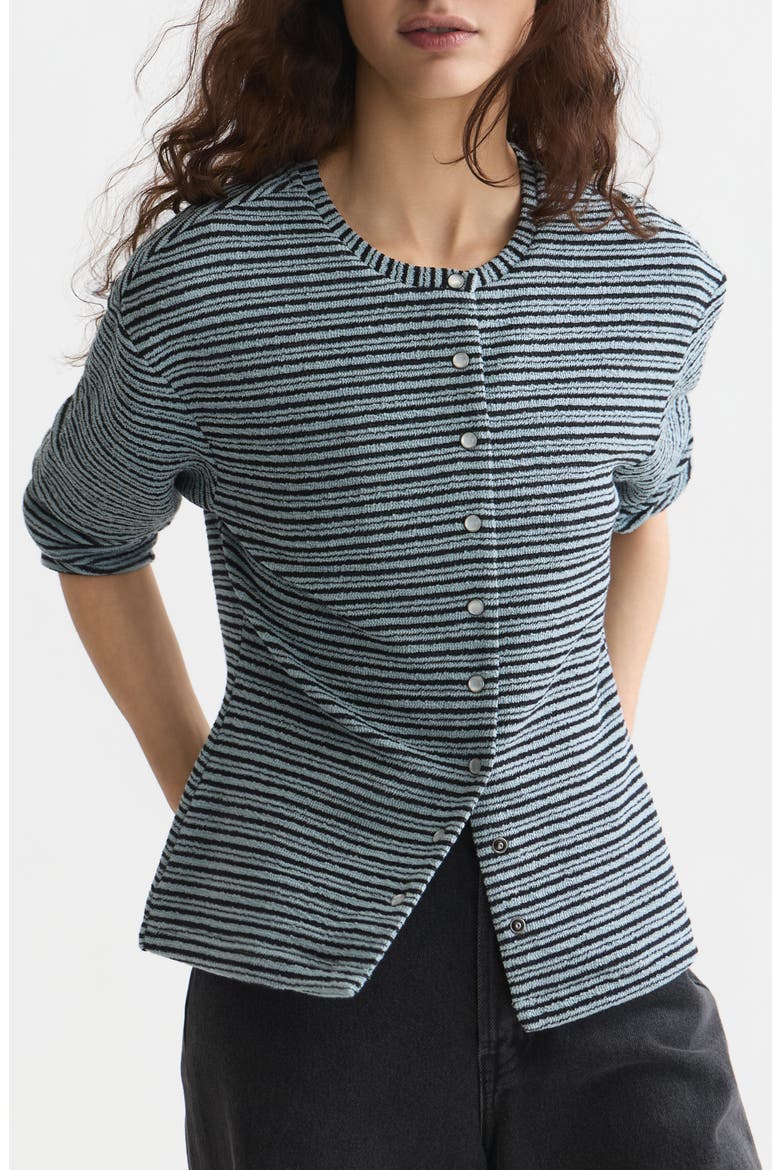 Stripe Cardigan, Main, color, ARONA STRIPE