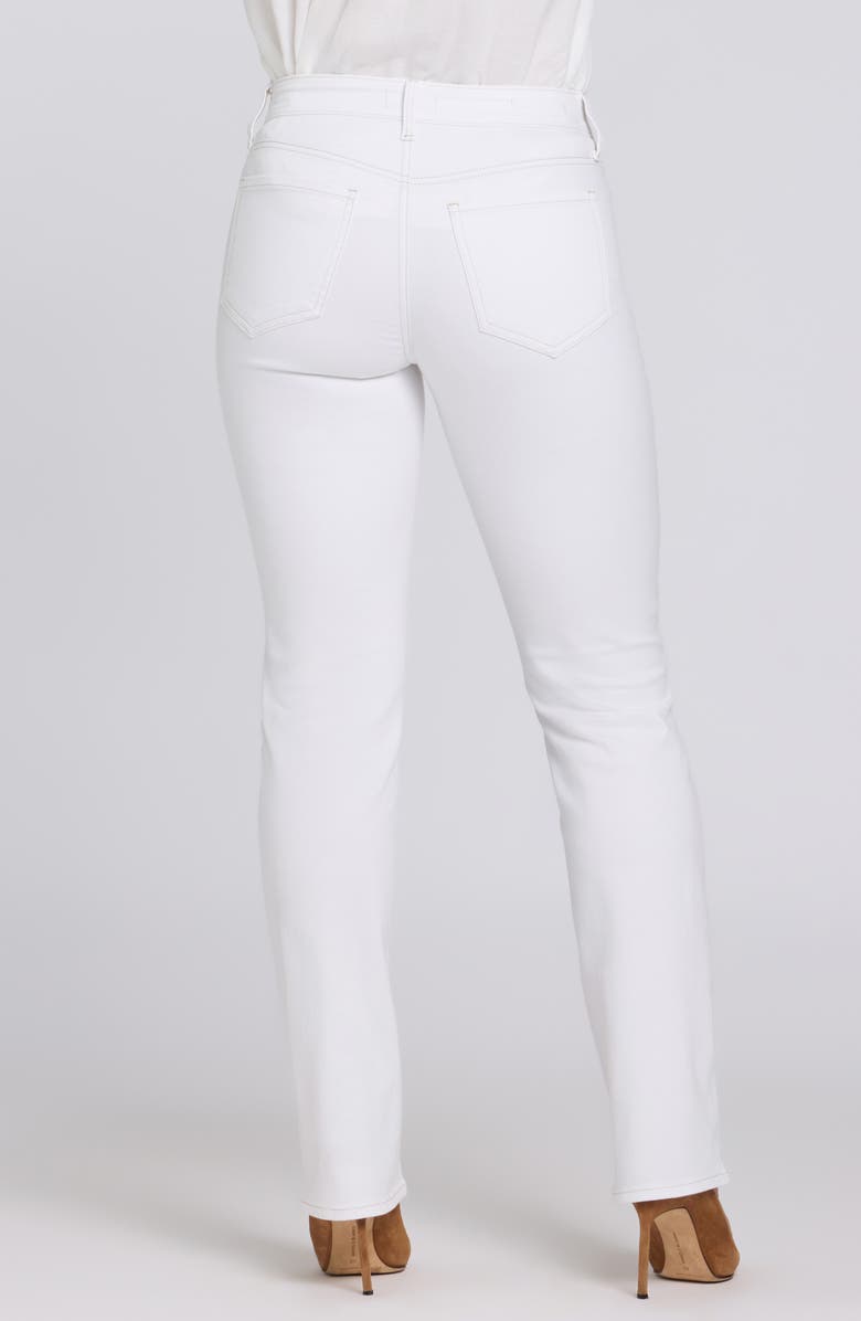 NYDJ Marilyn Straight Leg Jeans, Alternate, color, Optic White