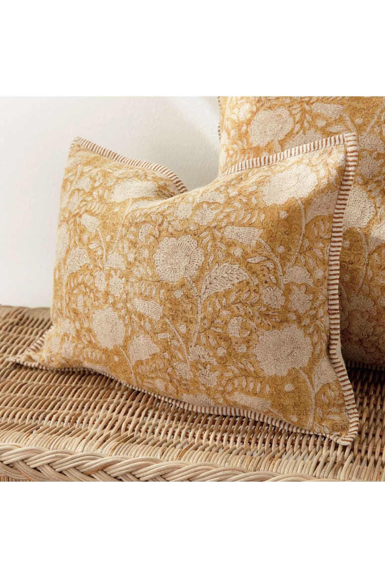 Pascaline Lumbar Pillow, Alternate, color, Yellow