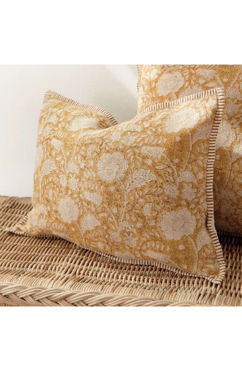 Napa Home & Garden Pascaline Lumbar Pillow, Alternate, color, Yellow