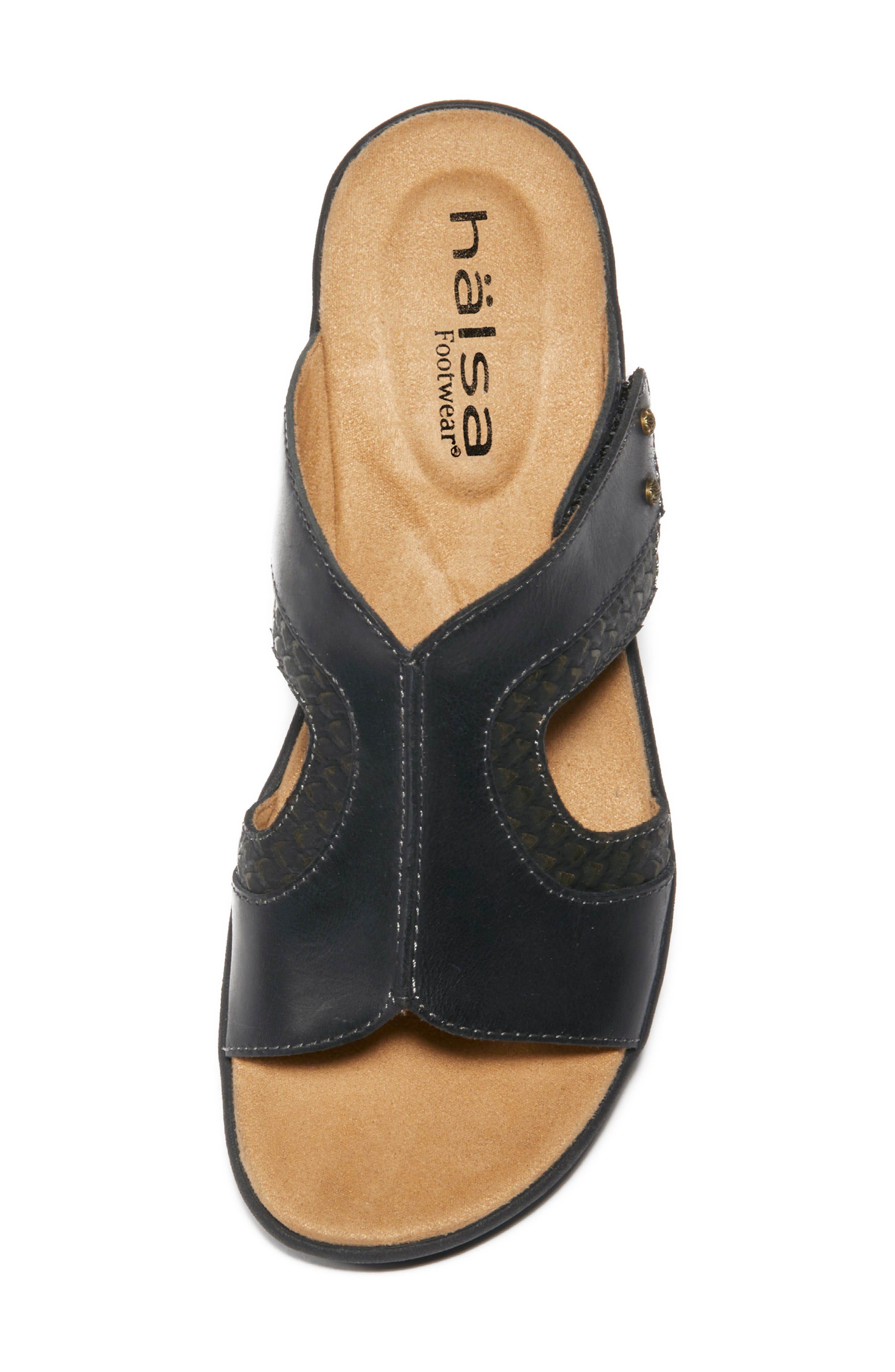 Hälsa Footwear Cassandra Wedge Slide Sandal, Alternate, color, 