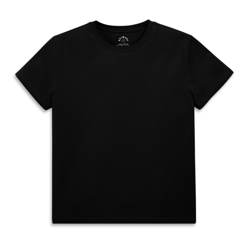 Primary Adult Easy Crewneck Tee In Black