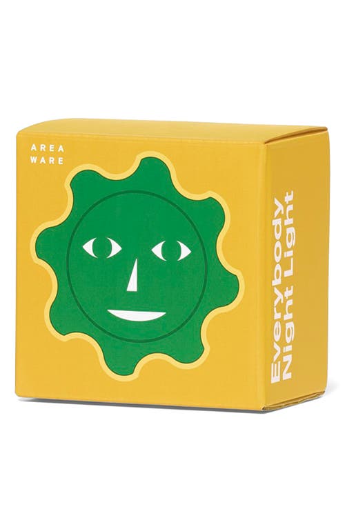 Areaware Everybody Night Light In Green