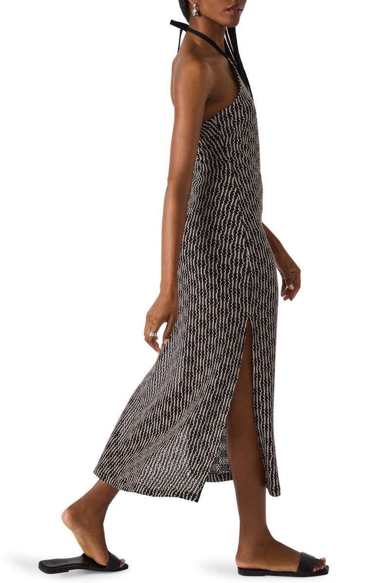 Steve Madden Tatum Halter Midi Dress, Alternate, color,