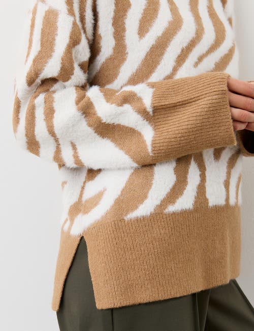 Finery London Tully Animal Print Knitted Jumper
