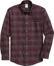 Brooks Brothers Regular Fit Twill Non-Iron Stretch Button-Down Shirt